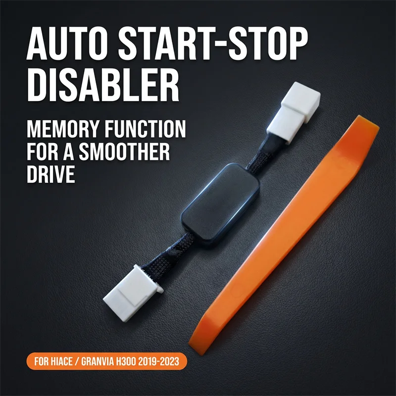 Automatic Start Stop Engine System Off for Toyota Hiace Granvia H300 2019-2024, Plug and Play Auto Stop Start Cancel Module