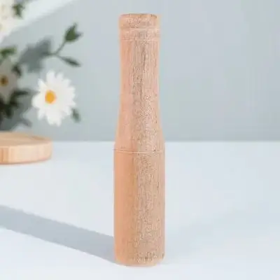 

Premium Wooden Garlic Muddler 17.5X3.7X3.7Cm Spice Crusher Kitchen Pestle Grinding Tool Wood Handheld Grinder For Home