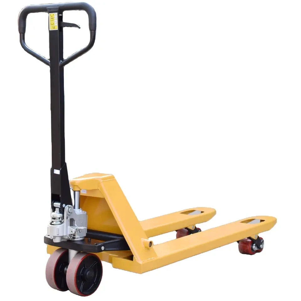 Factory Direct Sale Giant-Move 2 Ton Warehouse Double Pressure Relief Hand Pallet Truck, Hydraulic Hand Pallet Truck
