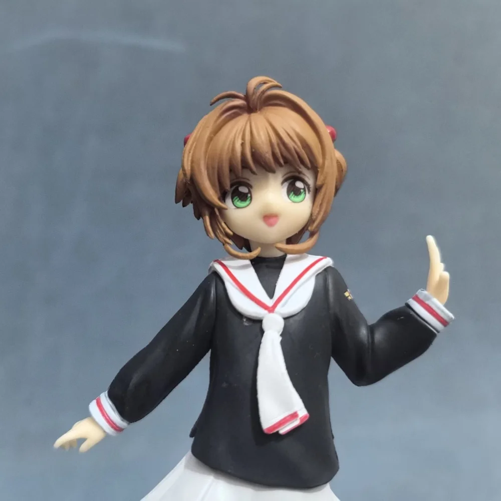 Anime cardcaptor sakura kinomoto sakura pvc figura de ação modelo colecionável boneca brinquedo 16cm