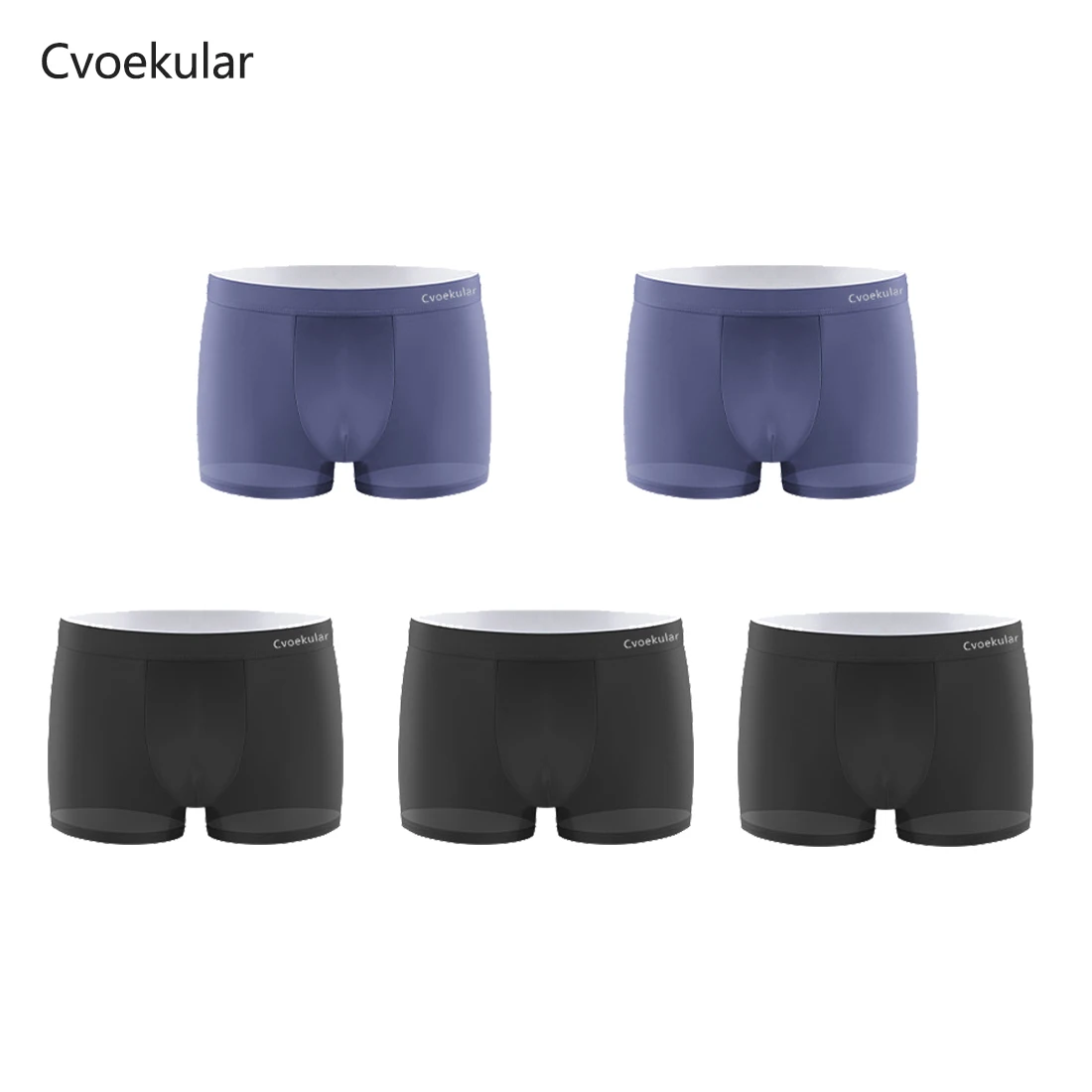 Cvoekular Man Boxer Ice Silk Lingerie Underpants Sous Vetement Homme Calzoncillos Shorts Pantie Bokserki Meskie Underwaer