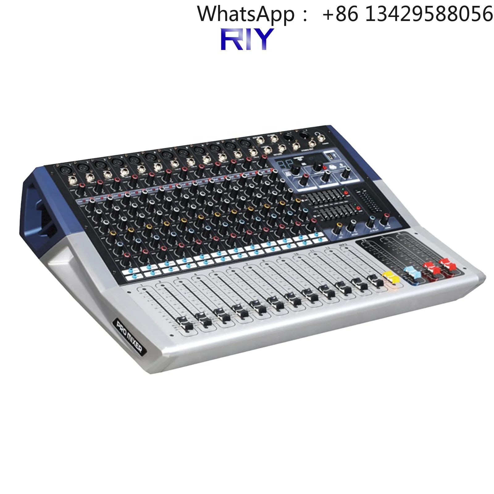 KV Series Mixing Audio Console Professional 6/8/12/16 Channel Mixer