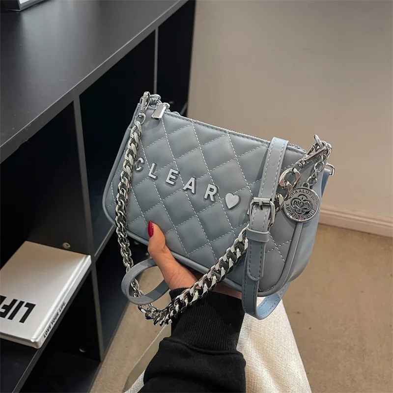 Famous brand design bags for women 2023 new luxury bolso replica Fashion Retro Handbag Female Shoulder Bag chain bag