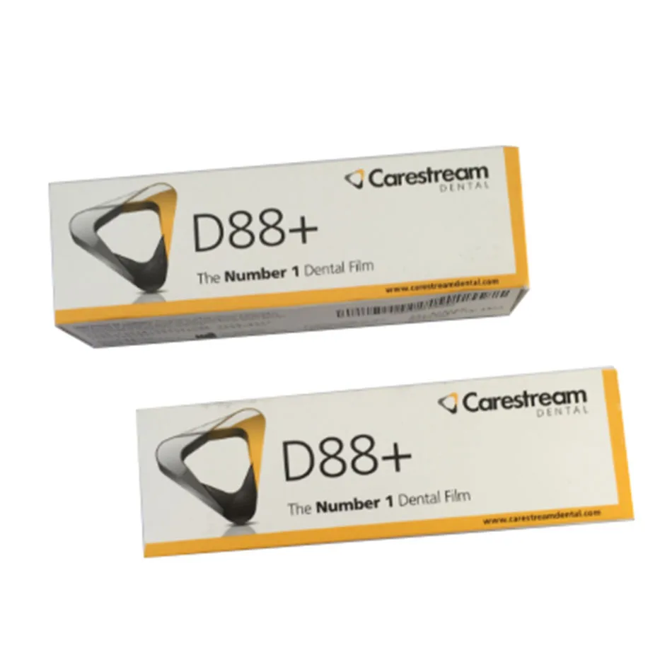 10*100PCS/Box X Ray Film D-Speed D88+ Carestream Intraoral Film Dental film Dental Equipment