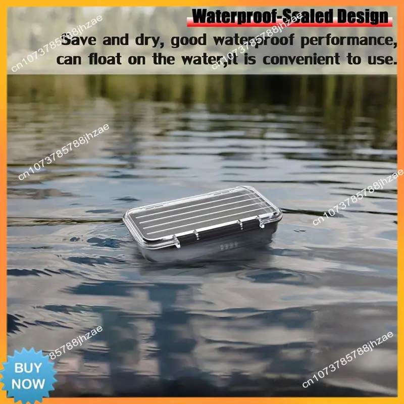 A10R Lock Box, Phone Lock Box, Security Lock Box, Transparent Outdoor Waterproof Travel Safe,Password Beach Box Durable ,Transpa