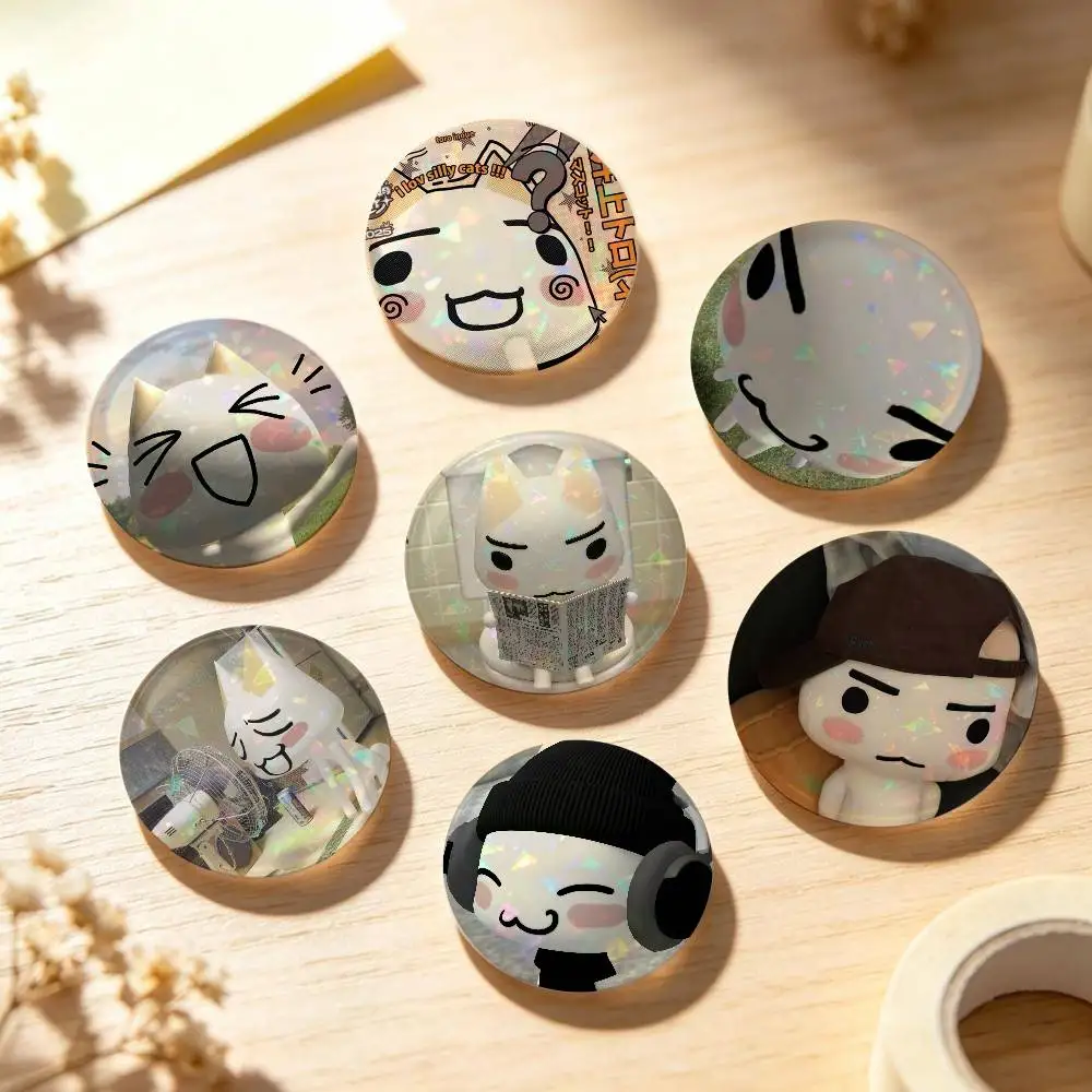 Cute T-Toro Inoue Coin Badge Funny Cartoon Pins Backpack Clothing Brooch Accessories Jewelry