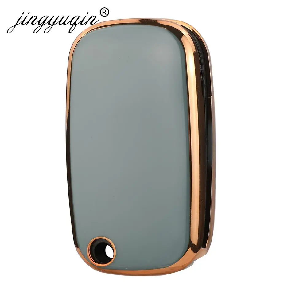 TPU Flip Car Key Case Cover For Renault Fluence Clio Megane Kangoo Lacia LADA Largus Kalina Granta Vesta X-Ray Benz Smart fortwo