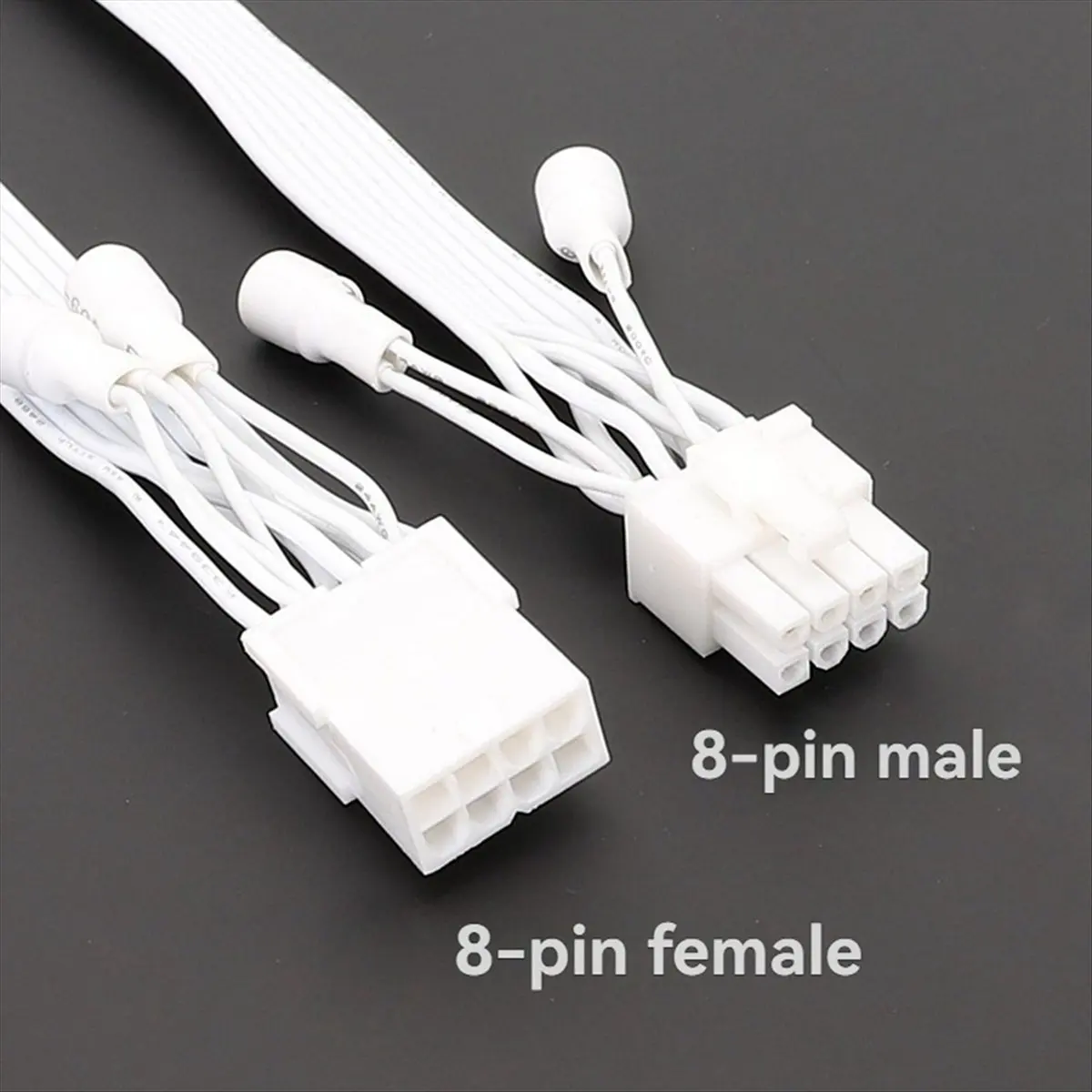 HDL 8pin GPU Video Card Extension Cable Graphics Card Filter Capacitor Cable Eliminating the Howling of the Graphics Card