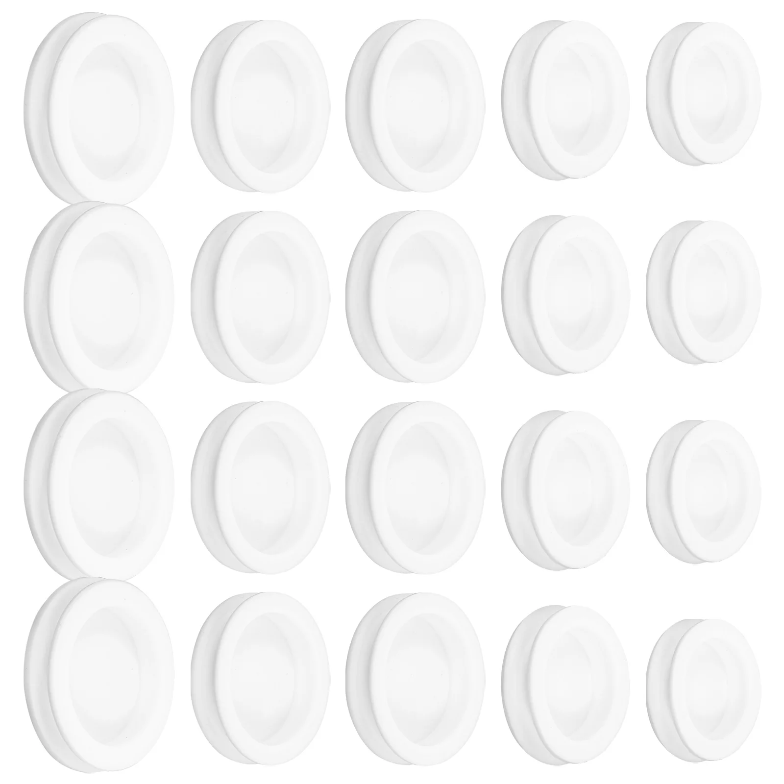 

50 Pcs Piggy Bank Silicone Plug Money Silica Gel Jar Stopper Saving Container