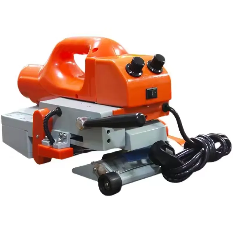 Geomembrane Overlapping Hot Welding Machine Pond Liner Automatic Plastic PE/PVC Welder 1100W 220V Motor 50/60Hz
