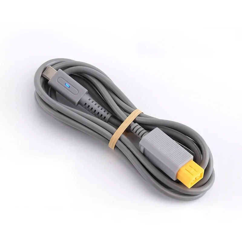 1,8 m langes Typ-C-45-W-PD-Ladekabel mit LED-Anzeigeleuchte für Wii U-Konsole, USB-C-Stromversorgungskabel – Detail 4