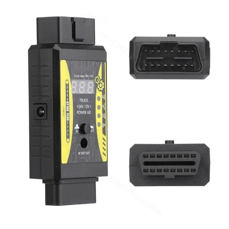 GT106 PLUS 24V To 12V Heavy Duty Truck Adapter Automotive Diagnostic Connector Truck Scan Tool Adapter