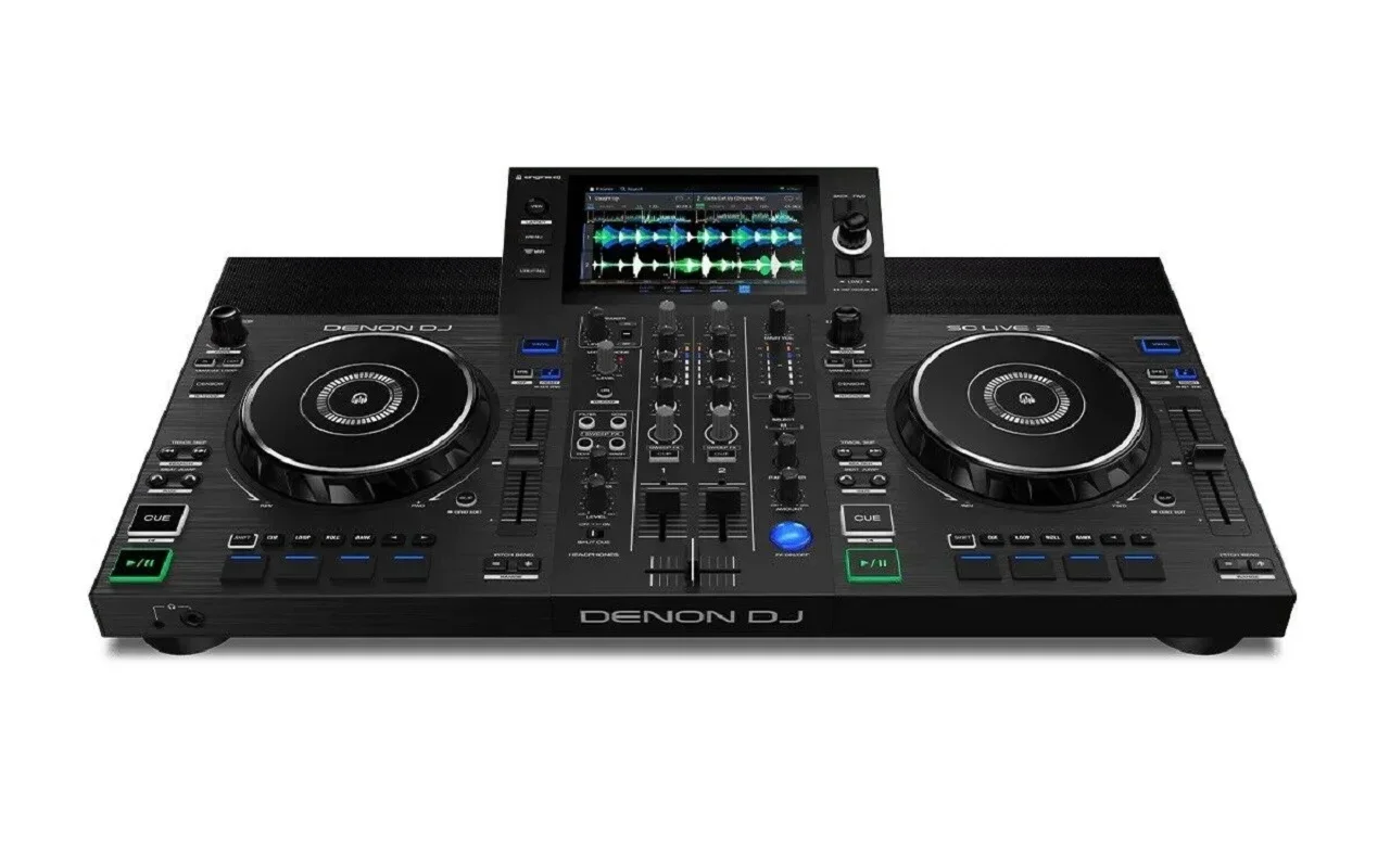 Letnia zniżka 50% Samodzielny 2-deckowy system DJ-ski Denon DJ SC LIVE 2