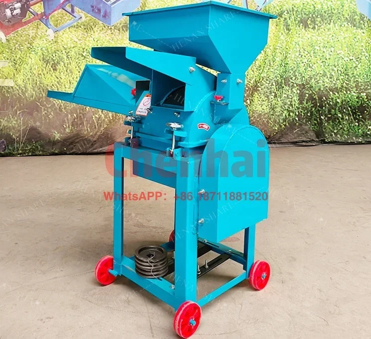 Grass Beater Straw Kneading Silage Shredder Chopper Machine Grain Grinder