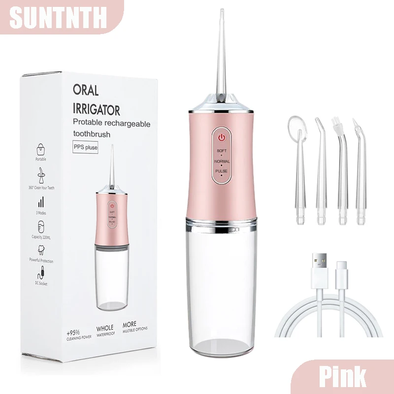 220 ml Dental Irrigator Hygiene Tragbare Oral Reinigung Elektrische Sonic Zähne Scaler Zahn Zahnstein Flecken Zahnstein Entferner Werkzeug