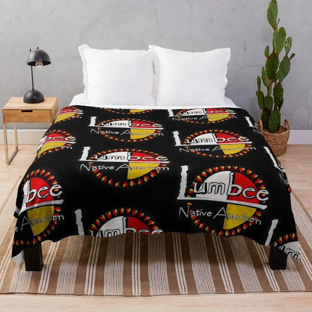 

Lumbee native American Throw Blanket Elegant Warm Throw Blanket for Hotel Home