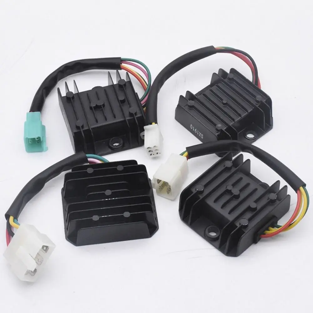 Qianjiang GY6 Guangyang Electrical Vehicle Parts DY110WYCG125FXD125 Black Plastic 5-wire Male Plug-in 9 Styles