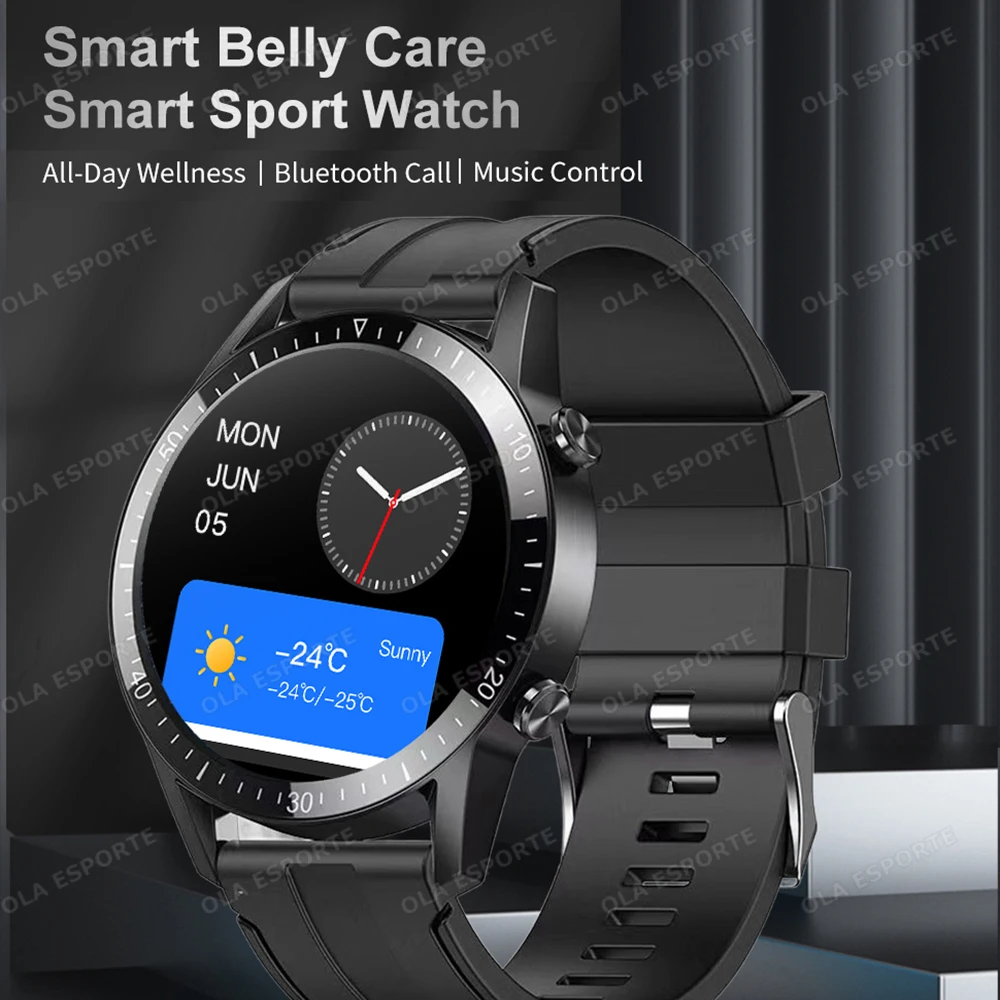 New ECG Smart Watch 2025 Watch 4 Pro Heart Rate Blood Oxygen/Pressure Sleep Monitor GPS Motion Waterproof Smartwatch Men Women