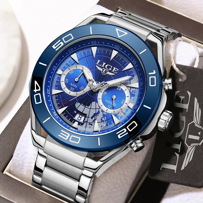 Men's Fashion Automatic Waterproof Quartz Watch