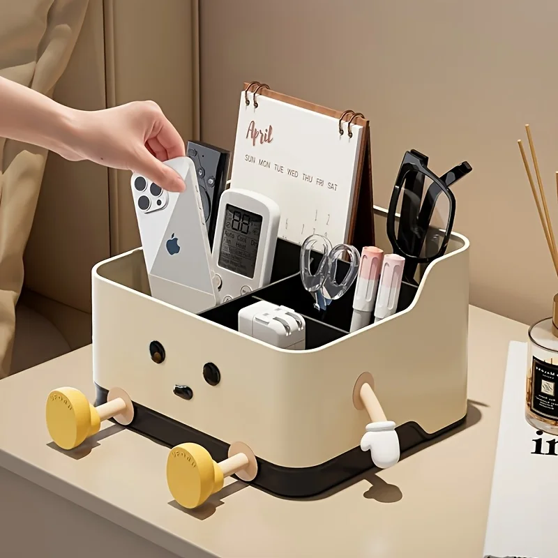 

Doll Storage Home Living Room Remote Control Office Desktop Storage Dormitory Sationery Storsge Box Home Organizers