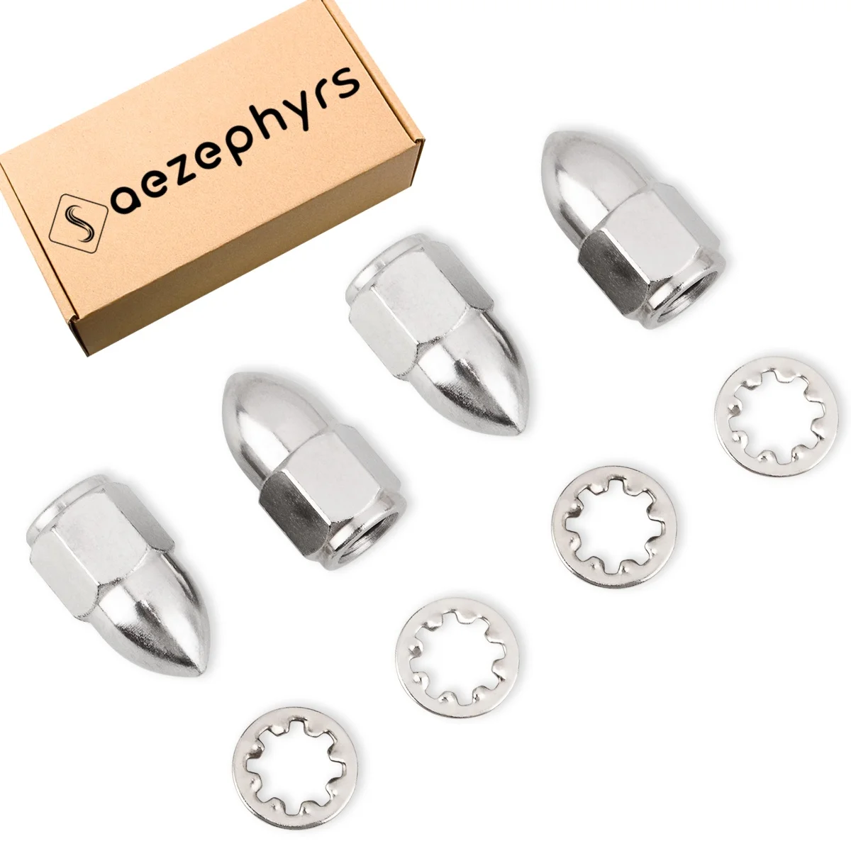 Universal 5/16″-24 Hutmuttern-Kit Motorrad-Rückspiegel-Zubehör für Harley Softail Sportster 1200 883 Electra Street Glide Fat Boy Dyna Road King Breakout SuperLow 1982-2026