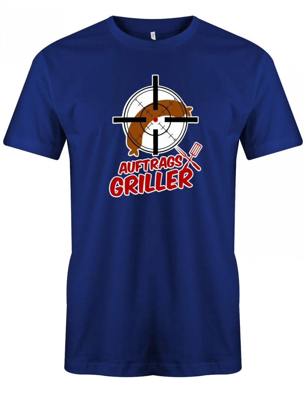 Auftragsgriller Grillen Griller Fleisch Kochen Herren T Shirt