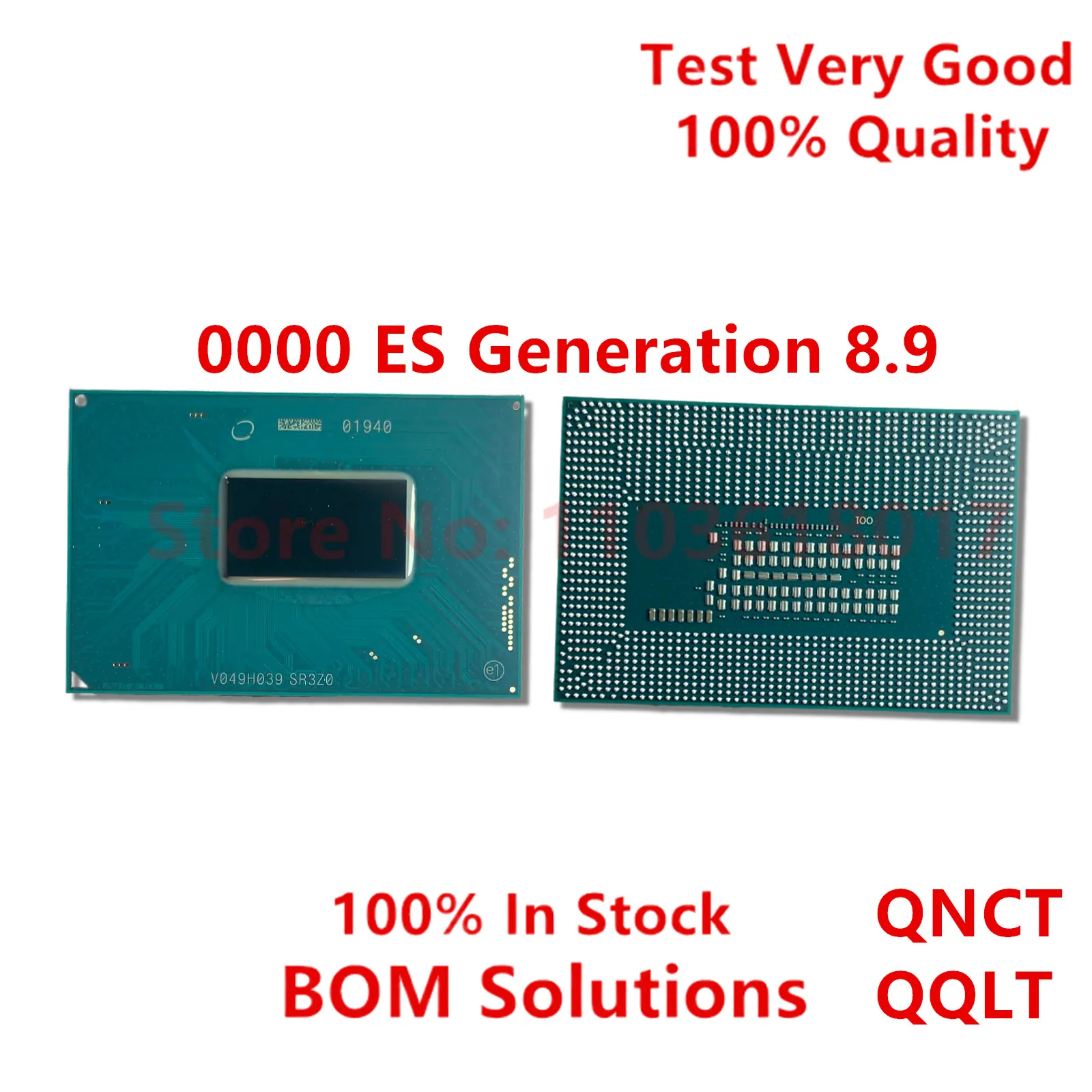 100% Test Working QNCT QQLT 0000 ES Generation 8.9 BGA chips