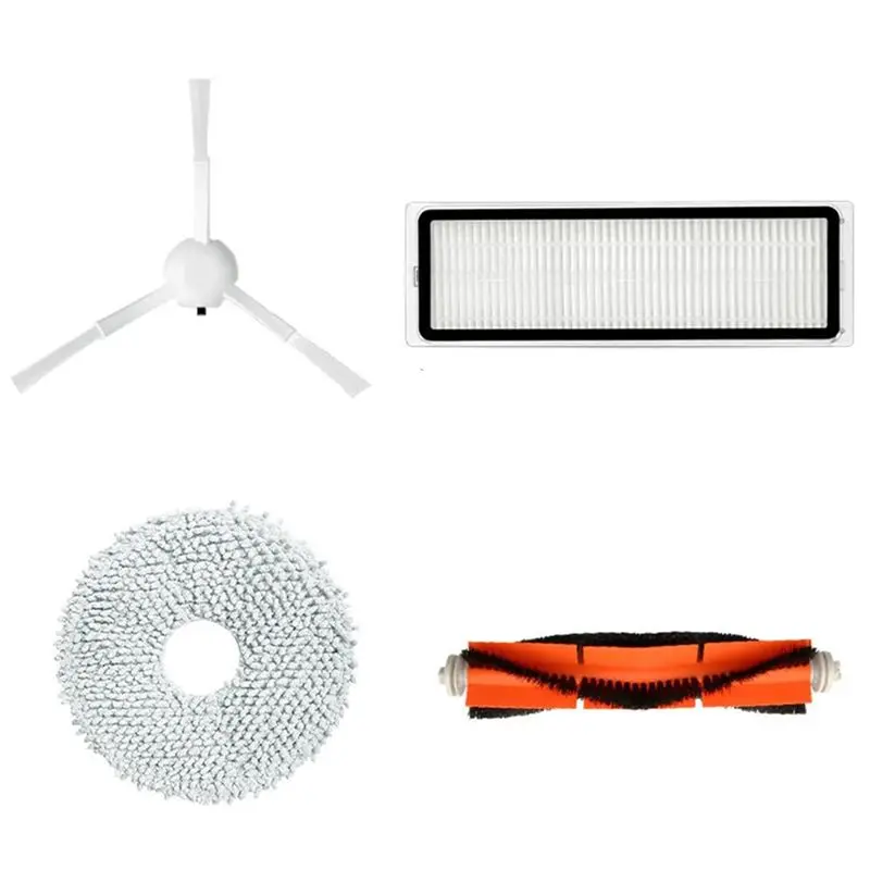 LICE-Replacement Parts For Dreame Bot L10S Ultra Robot Vacuum Cleaner Main Side Brush HEPA Filter Mop Cloth Pad Dust Bags