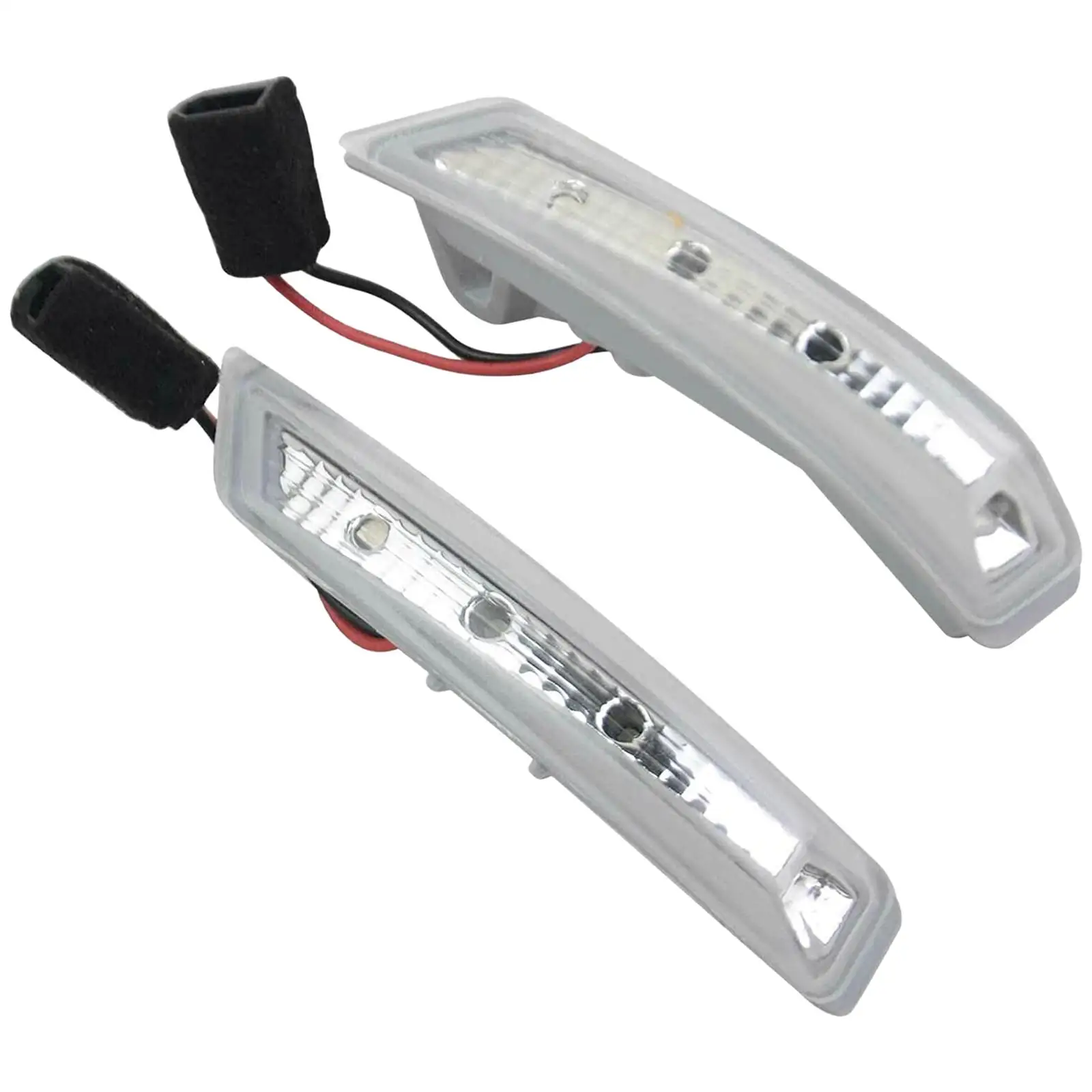 Set of 2 Mirror LED  Lamp Accessories Mirror Indicator Light Fits for  2008-18 68052078AA 68052079AA, Vehicle Parts