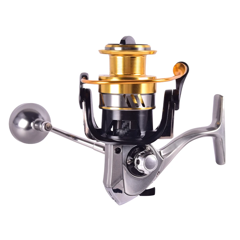 Full Metal Design Salt Water Towing Swivel Reel Size 5000 12BB Stainless Steel Tool