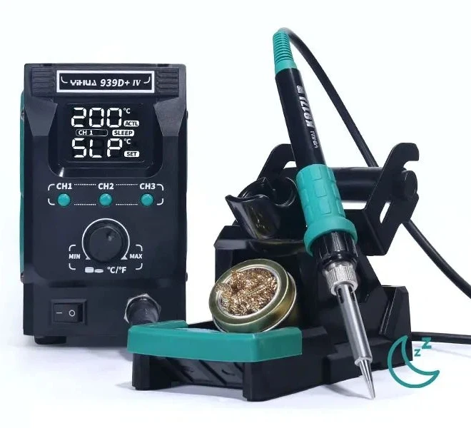 

Yihua 813 Three-in-One Desoldering Station Hot Air Gun & Soldering Iron 30V10A Power System for Mobile Phone Repairs