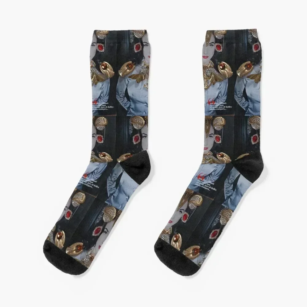 

Dita von Teese Burlesque Collection Socks New year's Hiking boots football floor Socks Woman Men's