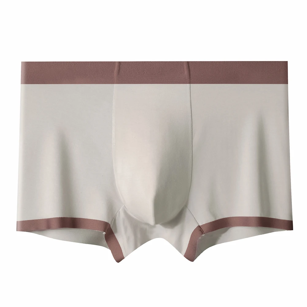 

For Daily Wear Breathable Boxer Briefs Seamless Underwear All Season Comfortable Briefs All Seasons Suitable Brand New Condition