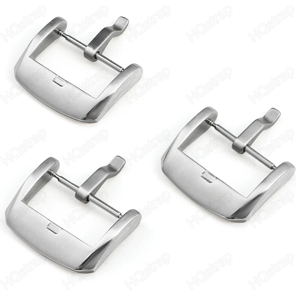 20mm Watch Buckle Silver Stainless Steel Button Watches Accessories Watch Strap Pin Buckle Watch Repair Tools