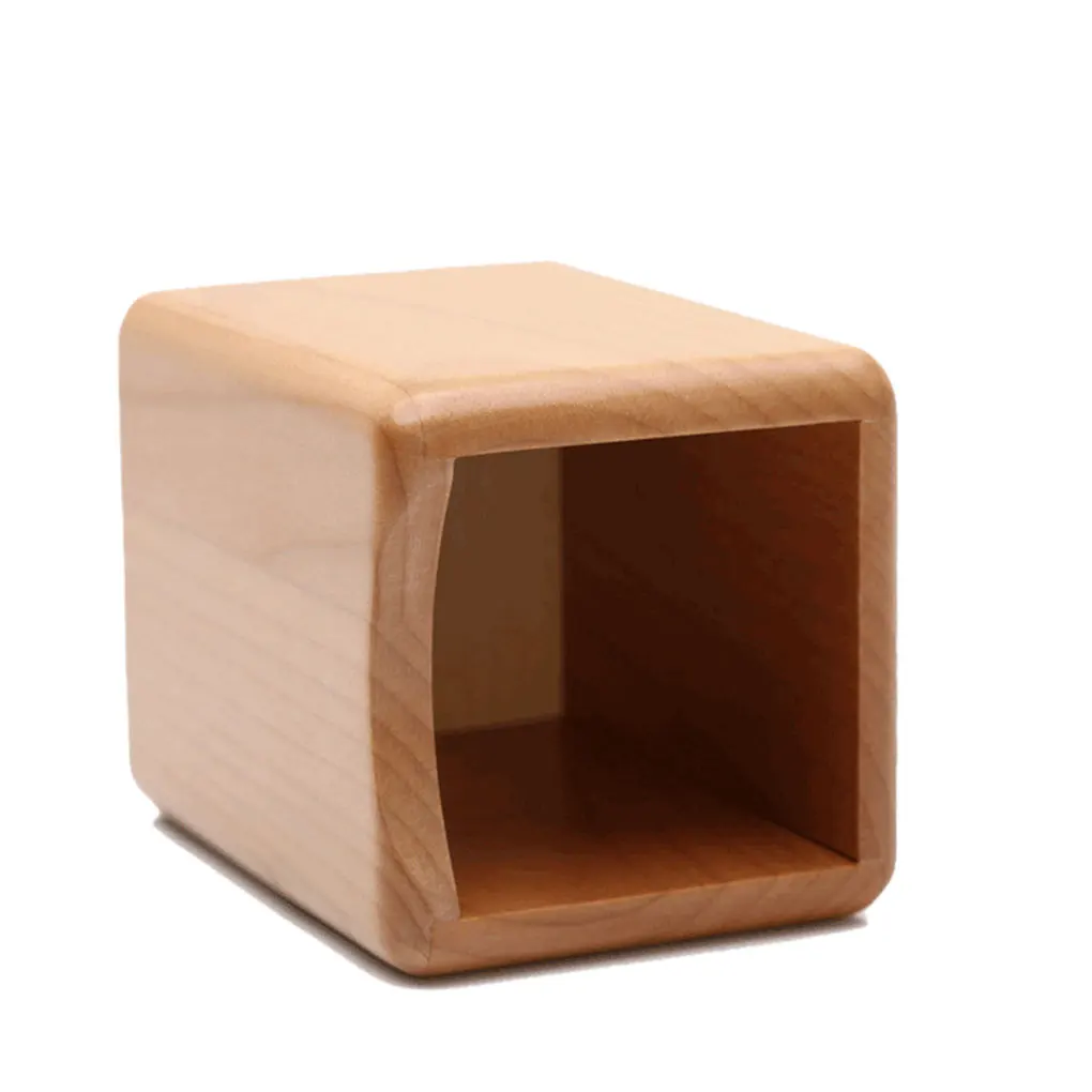 

Wood Multi-Function Pencil Pot Lightweight Bamboo Pen Holder For Office Desks Eco-friendly