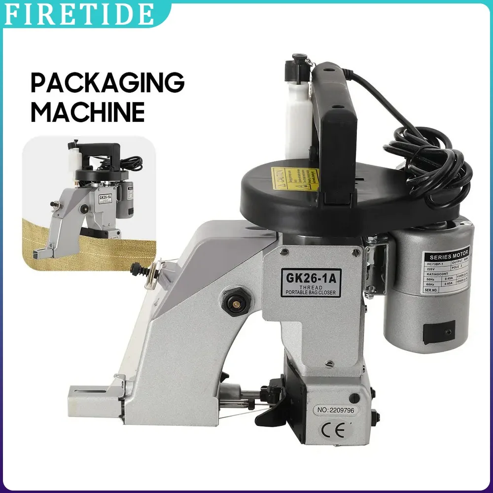 High Quality Electric Portable Tote Bag Closure/Industrial Sewing Machine Electronic Aluminum Electronic Control 8mm 6.5