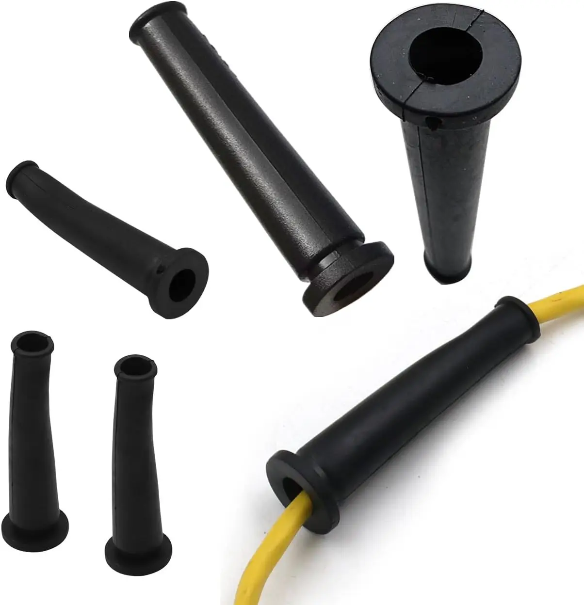 Rubber Strain Relief Cord Boot Protector Cable Sleeve Hose for Power Tool Quality Material for Electric Drill/Wrench/Grinder