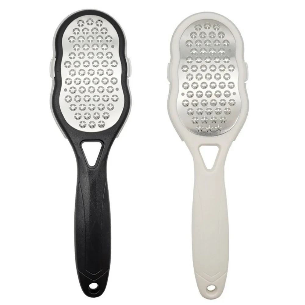 أدوات العناية بالقدم المحمولة المصنوعة من الفولاذ المقاوم للصدأ على الوجهين للعناية بالقدم ومطحنة القدم والعناية بالقدم والجلد الميت