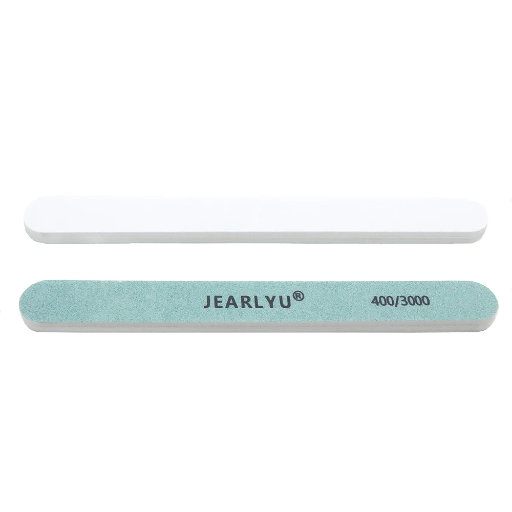 3/5/10Pcs Double-Sided Nail File Polishing Buffer Strip Manicure File For Nails Silver Jewelry Polishing Nail Accessories Tools