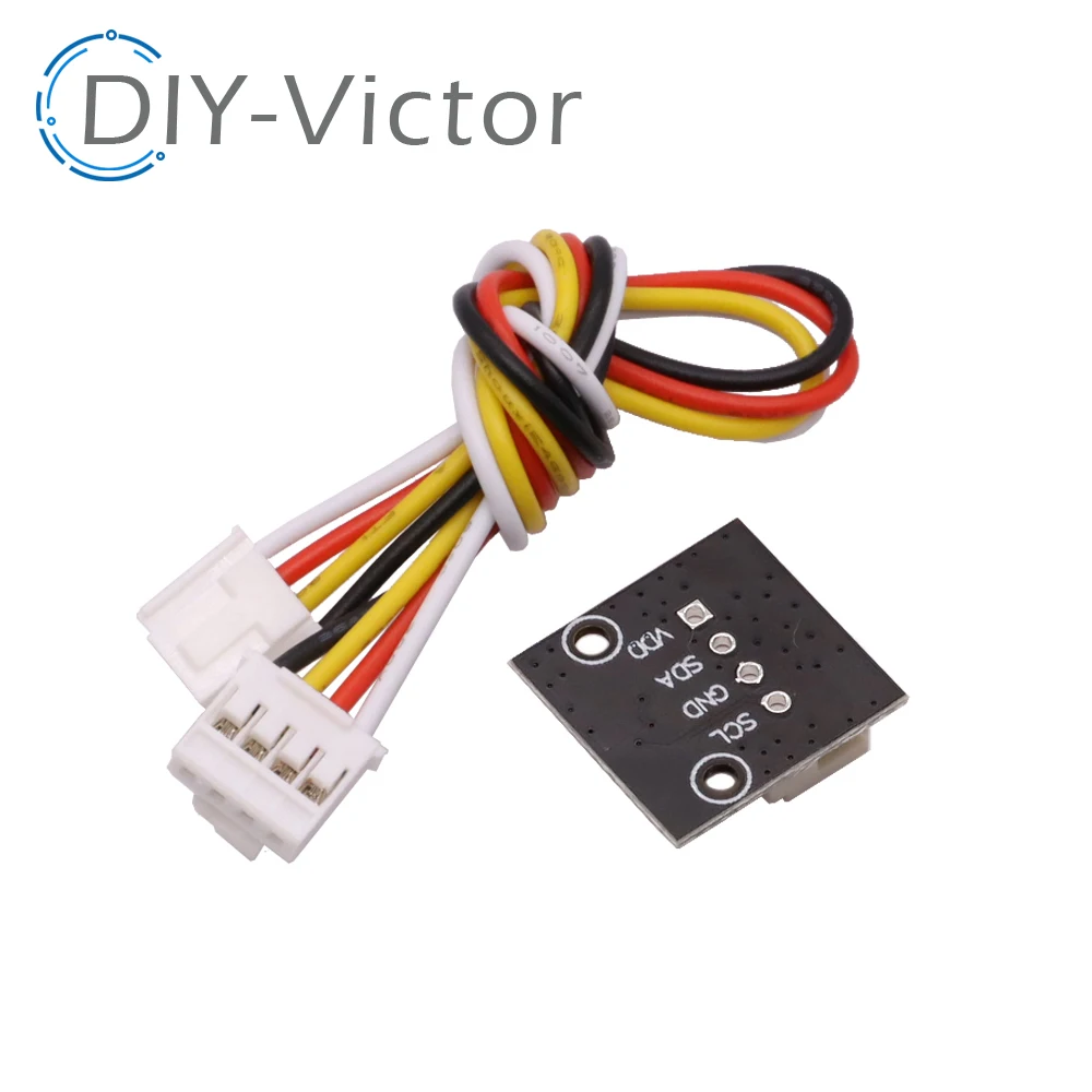 AHT20+BMP280 High Precision Digital Temperature and Humidity Atmospheric Pressure Sensor DC 2.8V-5V USe 4P GROVE Cable I2C