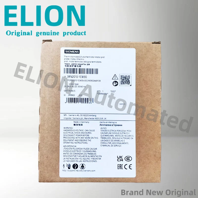 รีเลย์ป้องกันมอเตอร์เทอร์มิสเตอร์ 3RN2010-1CW30 3rn2010-1cw30 ของแท้ ใหม่เอี่ยม