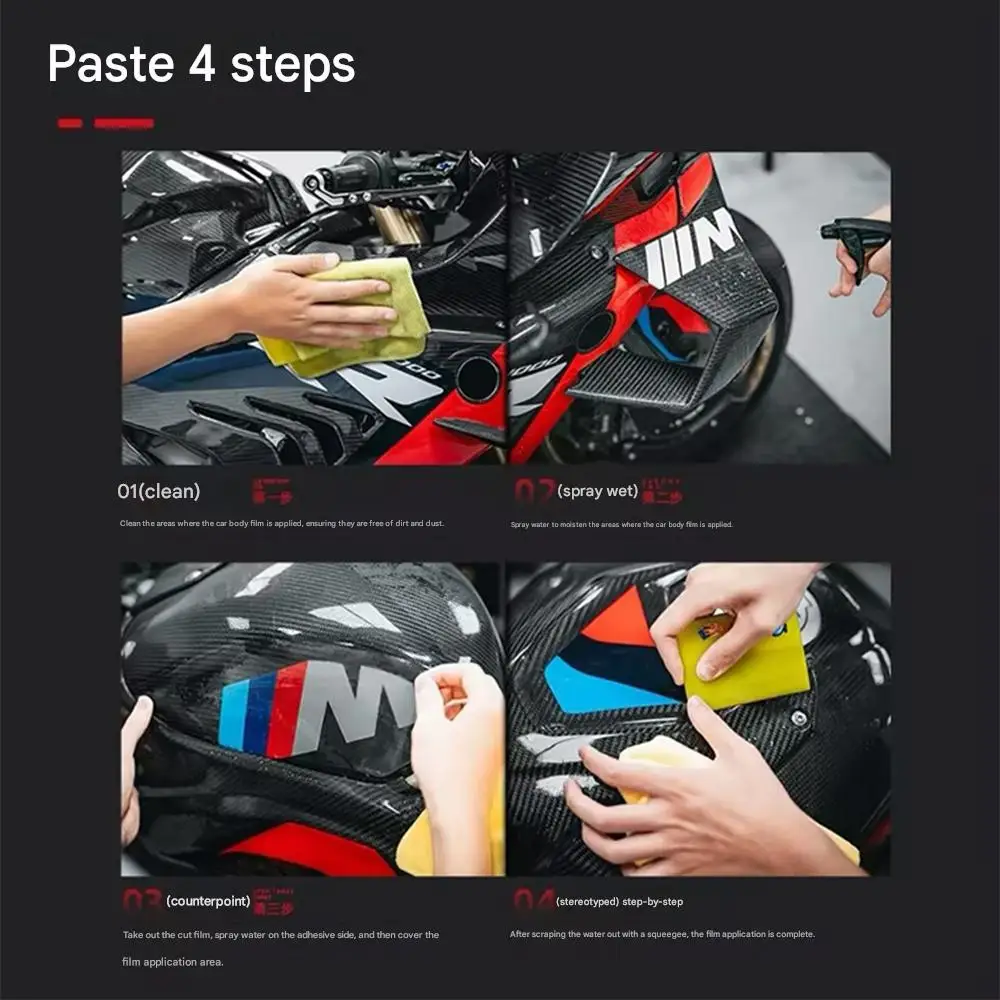 For BENDA ROCK 707 Motorcycle Body Clear Wrap Anti-scratch Tank Decal High Transparent Screen Film