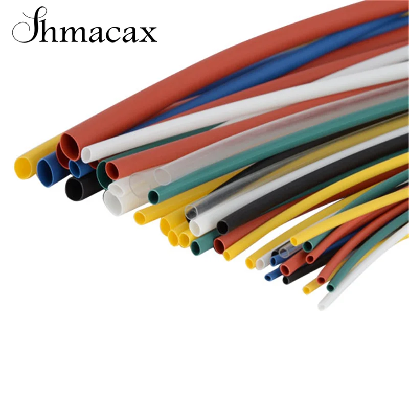 

8Size 70pcs Assortment 2:1 Heat Shrink Tubing Tube Sleeving Wrap Wire Cable Kit