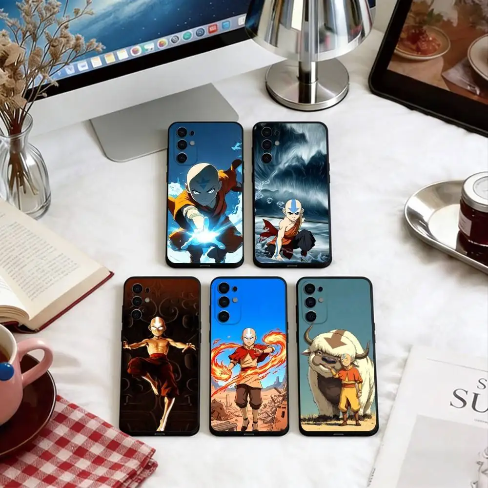 The Last Airbender Phone Case For Samsung S25,S24,S21,S22,S23,S30,Ultra,S20,Plus,Fe,Soft Black Cover