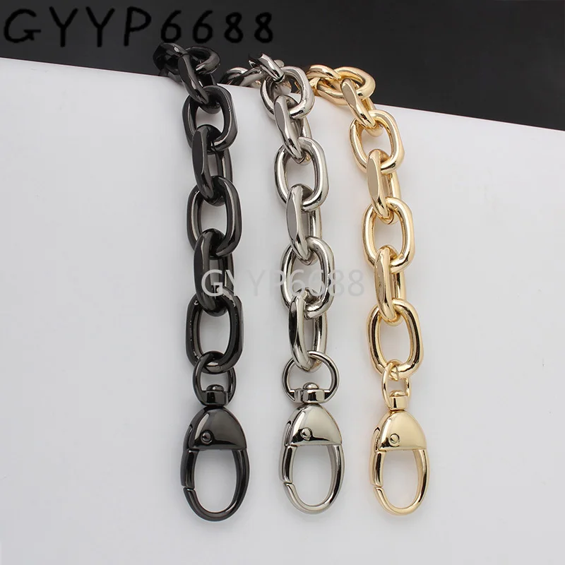 45-60-100-110-120cm length 16mm wide 3 colors aluminum meterial chains new products for purse and diy handbags bag chain strap