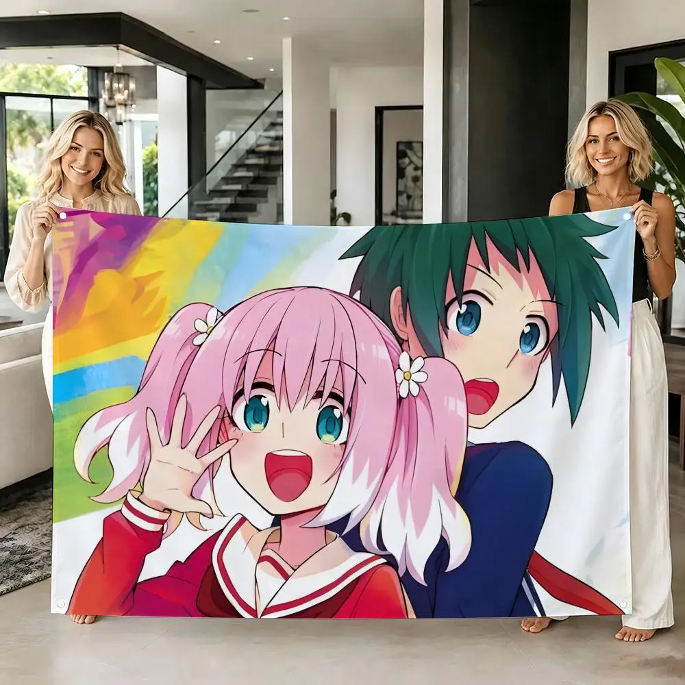 School Anime T-Talentless Nana Flags Tapestry Creative Pattern Photo Living Room Wall Art Party Outdoor Decor
