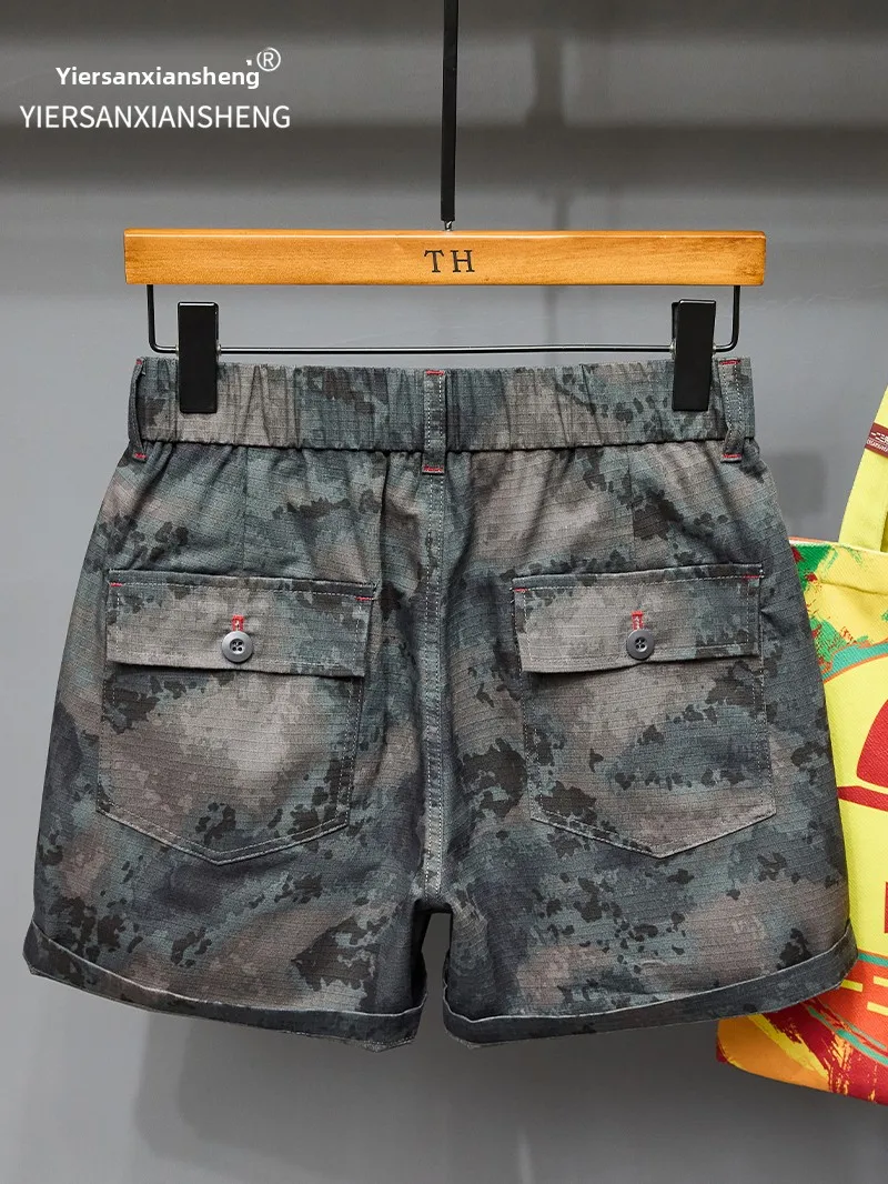 casual-slim-fit-american-retro-pure-cotton-camouflage-workwear-short-pants-men-summer-thin-style-leisure-briefs-shorts