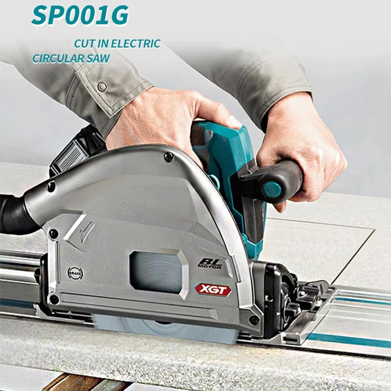 Lithium-Powered Rail Saw Electric Woodworking Cutting Saw Portable Rail Saw 4.0Ah/5.0Ah Lithium-Ion Battery Powered