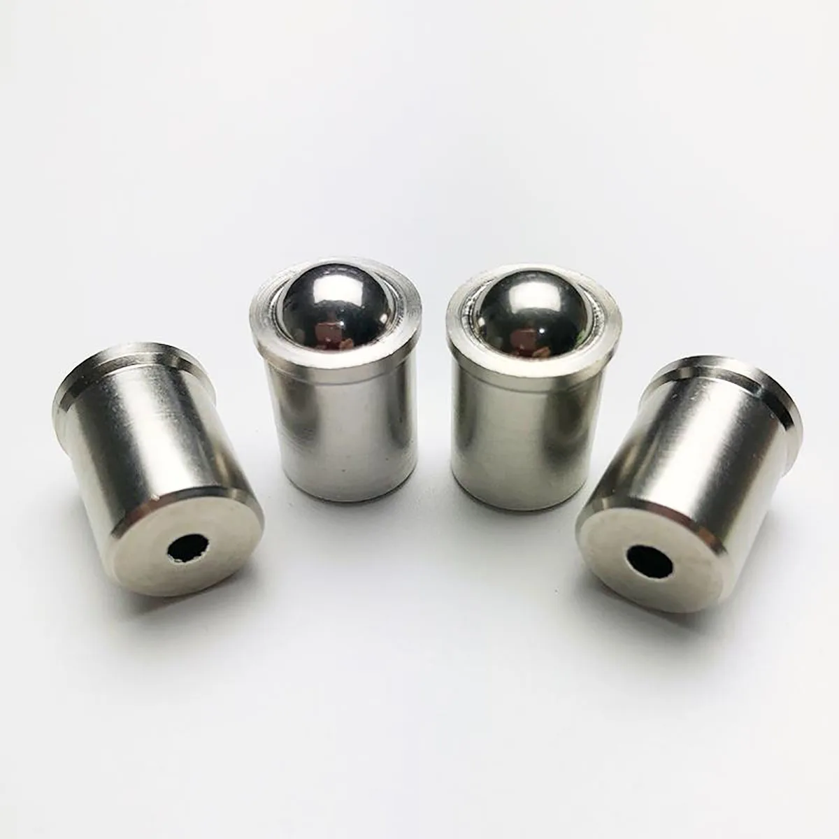 5 Cái/lốc 3Mm 4Mm 5Mm 6Mm 8Mm 10Mm 12Mm 304 Thép Không Gỉ Bóng pit Tông Đẩy Phù Hợp Với Bóng Mùa Xuân Bóng Pit Tông