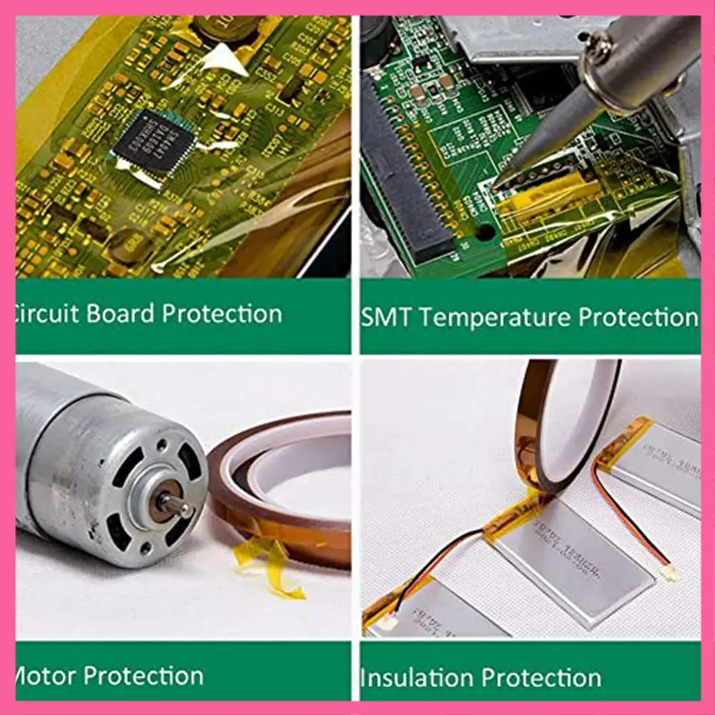 HOT-Heat Resistant Tape, Heat Tape, No Residue, Heat Transfer Tape, Electronic Heating Tape, Welding, Circuit Board